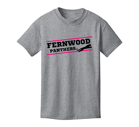 Athletic Heather Youth Core Cotton Tee