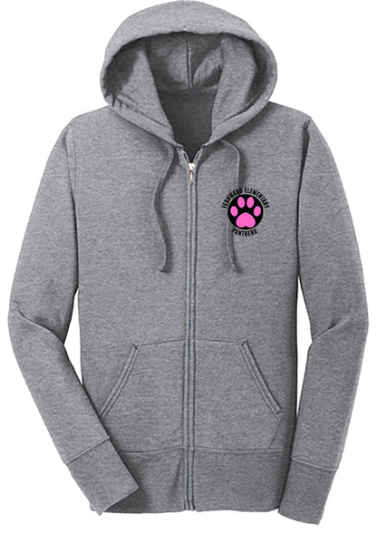 Fernwood Women's Fleece Full-Zip Hooded Sweatshirt