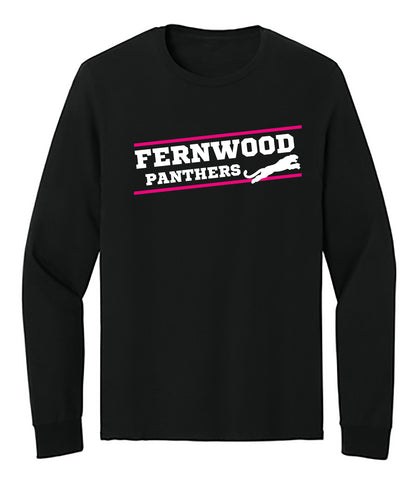 Black Adult Unisex Cotton Long Sleeve T-Shirt