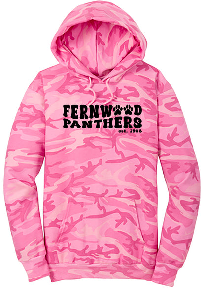Core Fleece Camo Pullover Hooded Sweatshirt