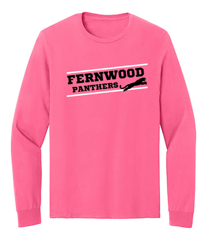 Fernwood Adult Unisex Cotton Long Sleeve T-Shirt