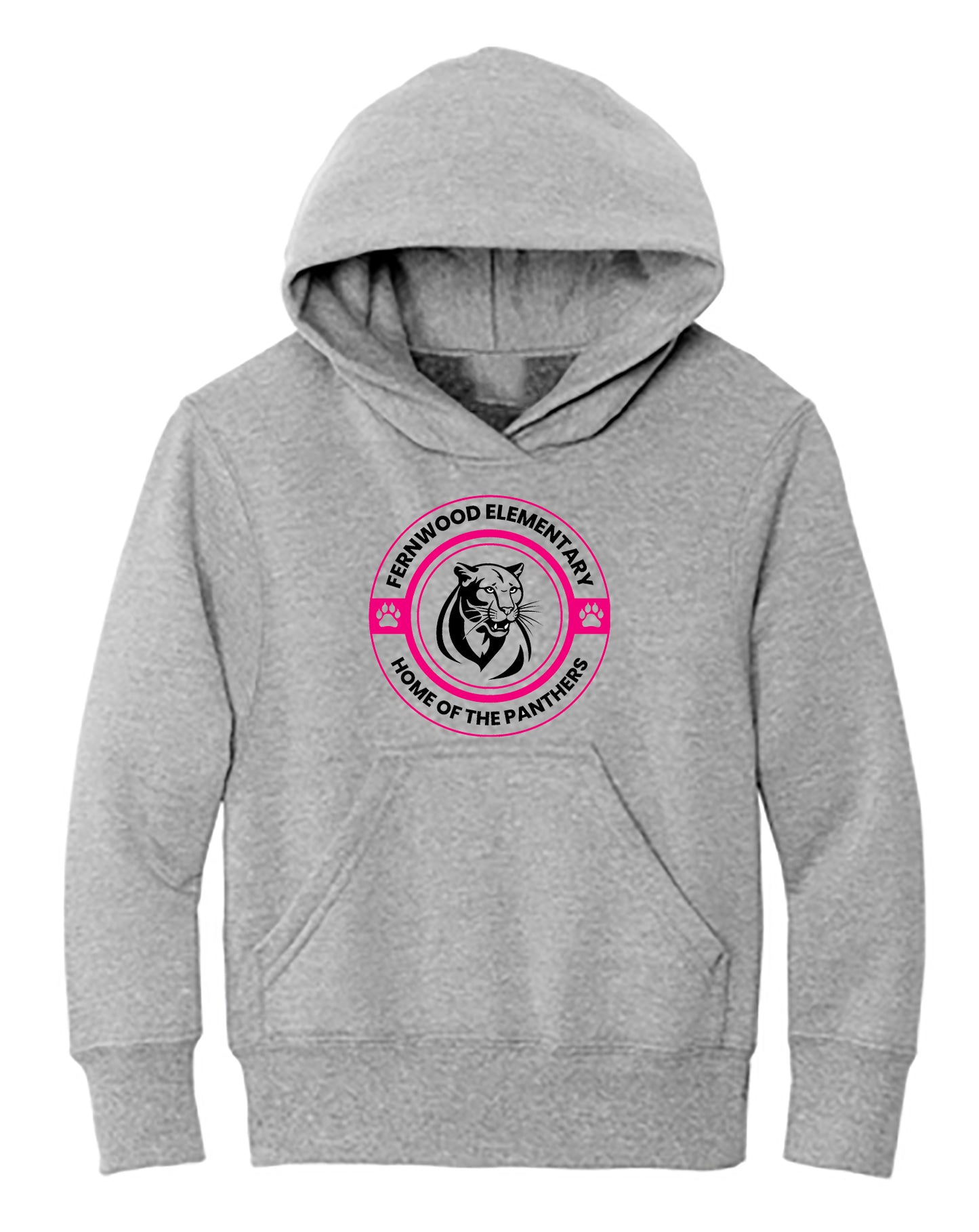 Ash Youth Youth Core Fleece Pullover Hooded Sweatshirt