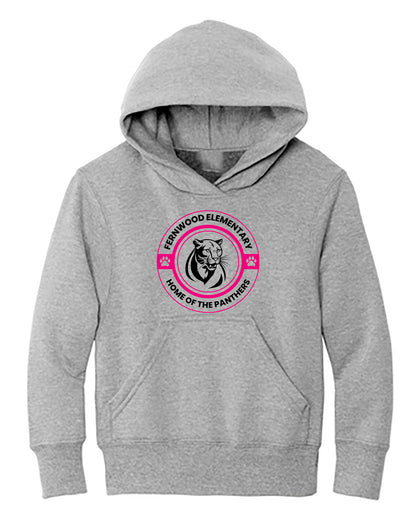 Ash Youth Youth Core Fleece Pullover Hooded Sweatshirt