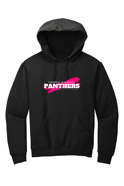 Black NuBlend® Pullover Hooded Sweatshirt