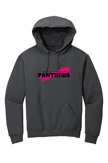 Charcoal Adult NuBlend® Pullover Hooded Sweatshirt