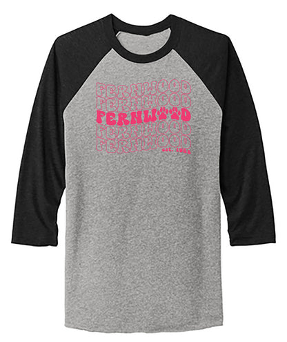 Unisex Tri-Blend 3/4-Sleeve Raglan Tee