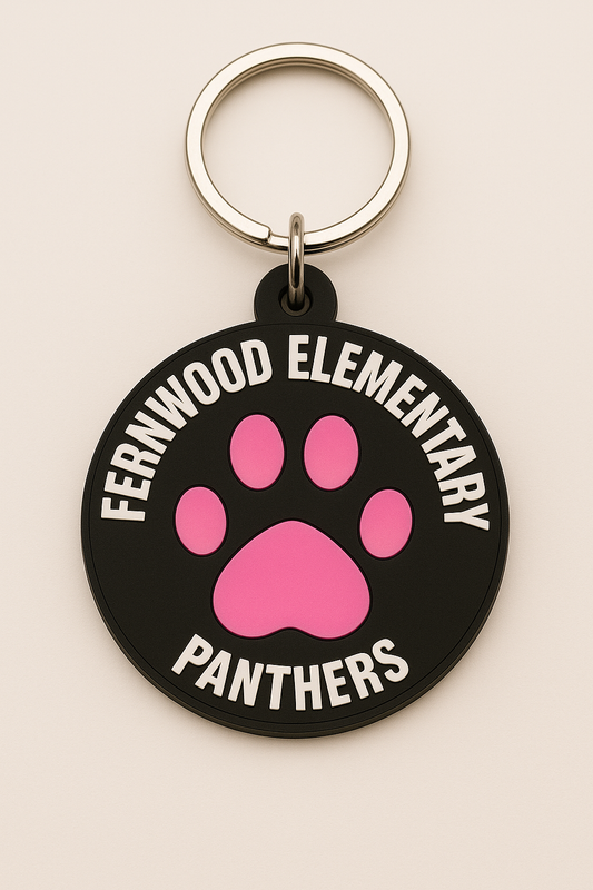 Fernwood Elementary Keychain