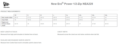 New Era® Power 1/2-Zip