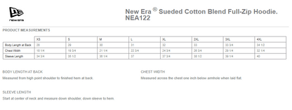 New Era® Sueded Cotton Blend Full-Zip Hoodie