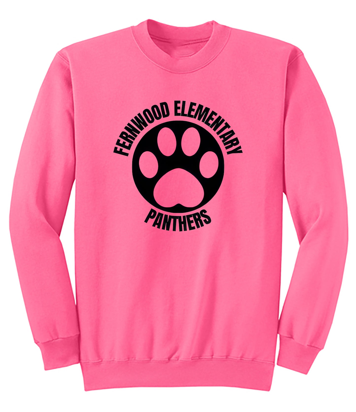 Fernwood Adult Fleece Crewneck Sweatshirt