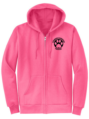 Fernwood Adult Fleece Full-Zip Hooded Sweatshirt