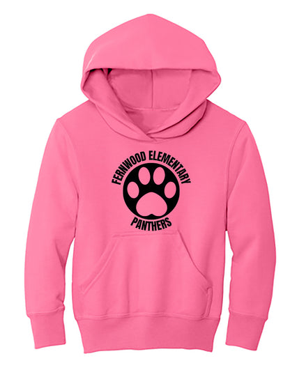 Fernwood Youth Fleece Pullover Hooded Sweatshirt