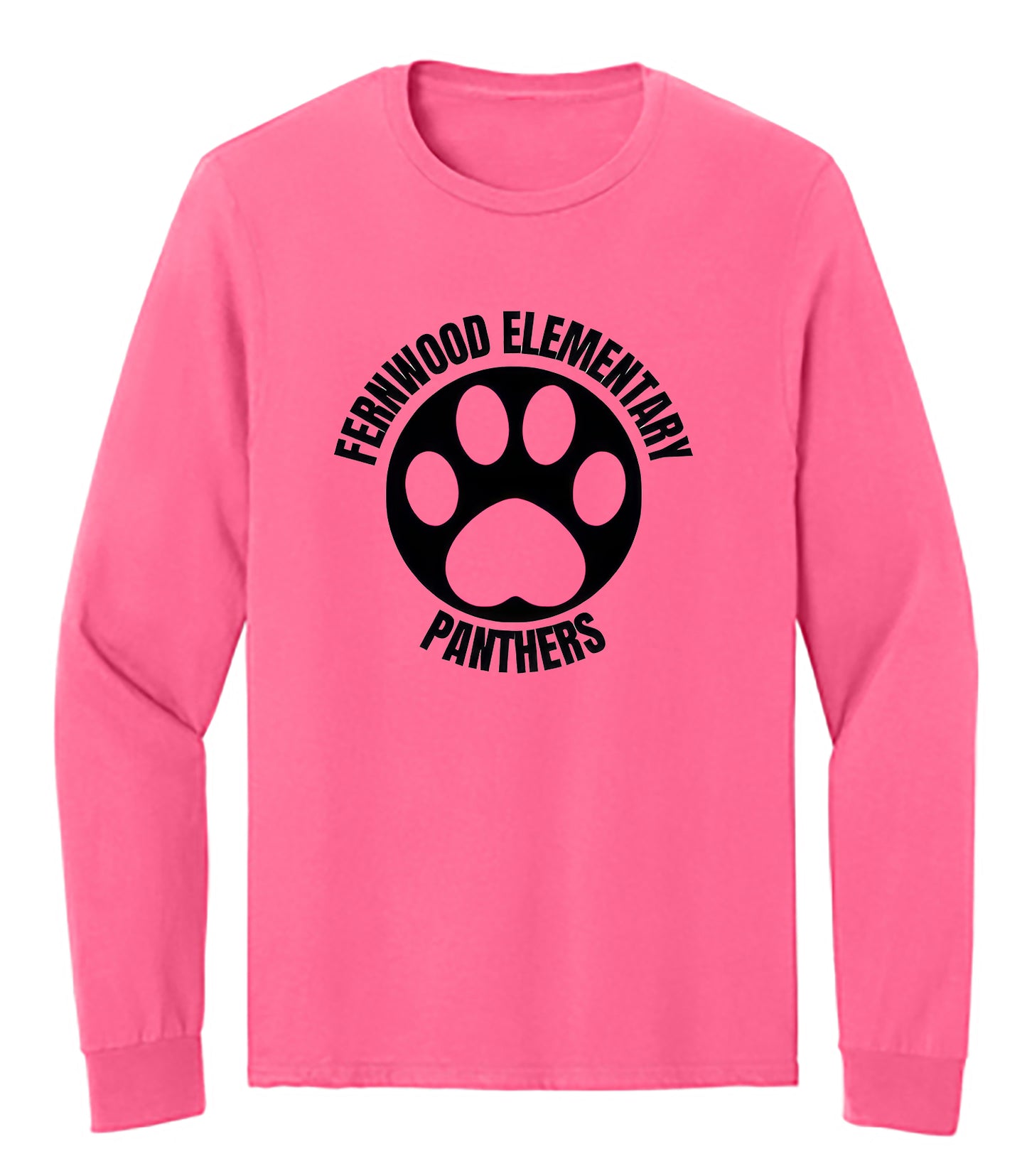 Fernwood Adult Unisex Cotton Long Sleeve T-Shirt