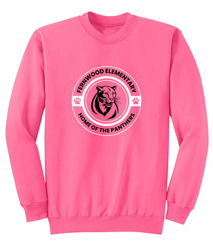 Fernwood Adult Fleece Crewneck Sweatshirt