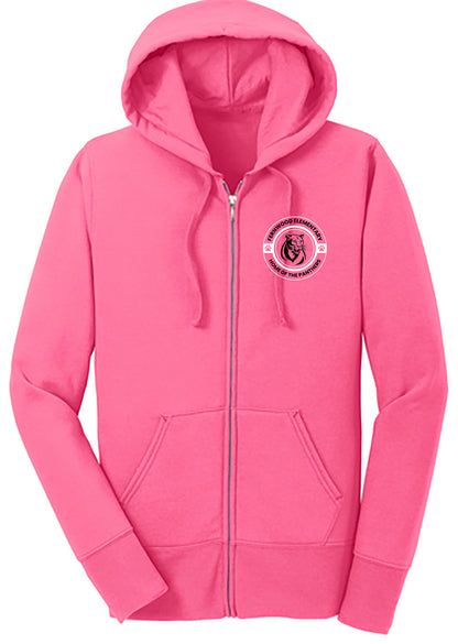 Fernwood Women's Fleece Full-Zip Hooded Sweatshirt