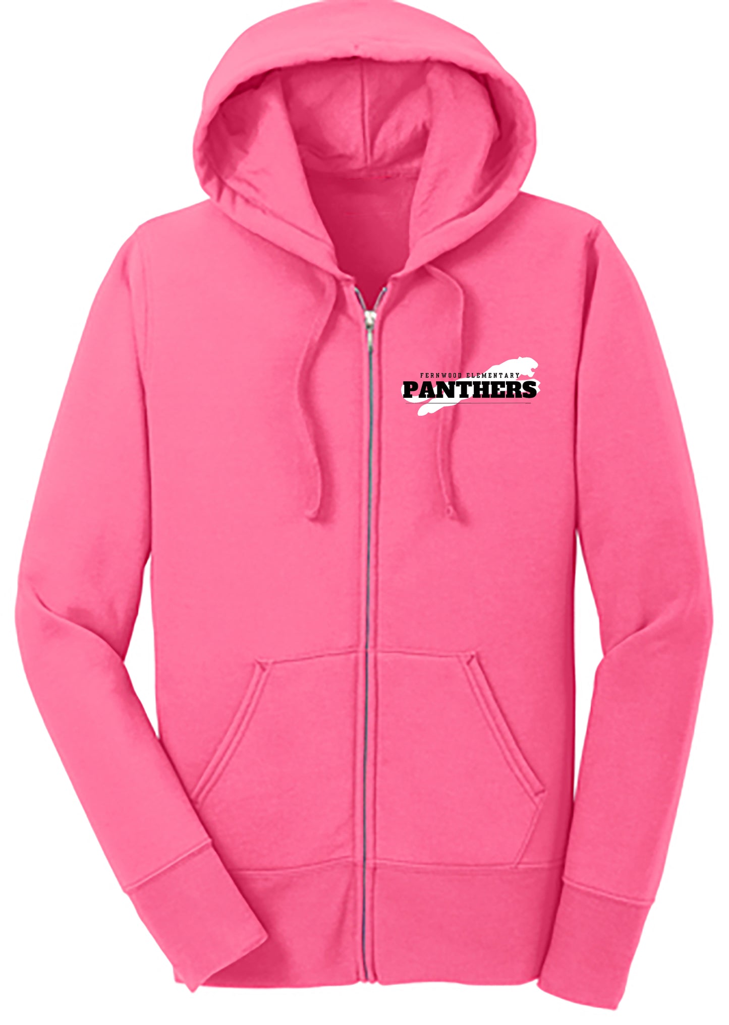 Fernwood Women's Fleece Full-Zip Hooded Sweatshirt