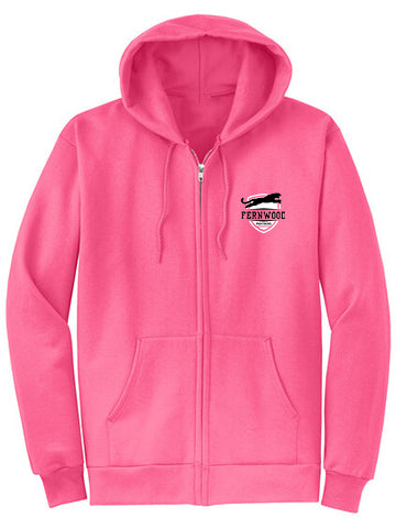 Youth Fleece Full-Zip Hooded Sweatshirt