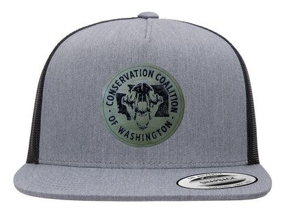 Conservation Coalition of Washington State – Heather Grey Flat Bill Hat