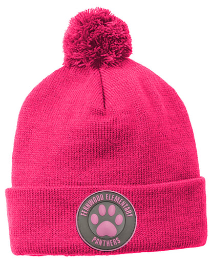 Fernwood Panther Pride Pom Pom Beanie