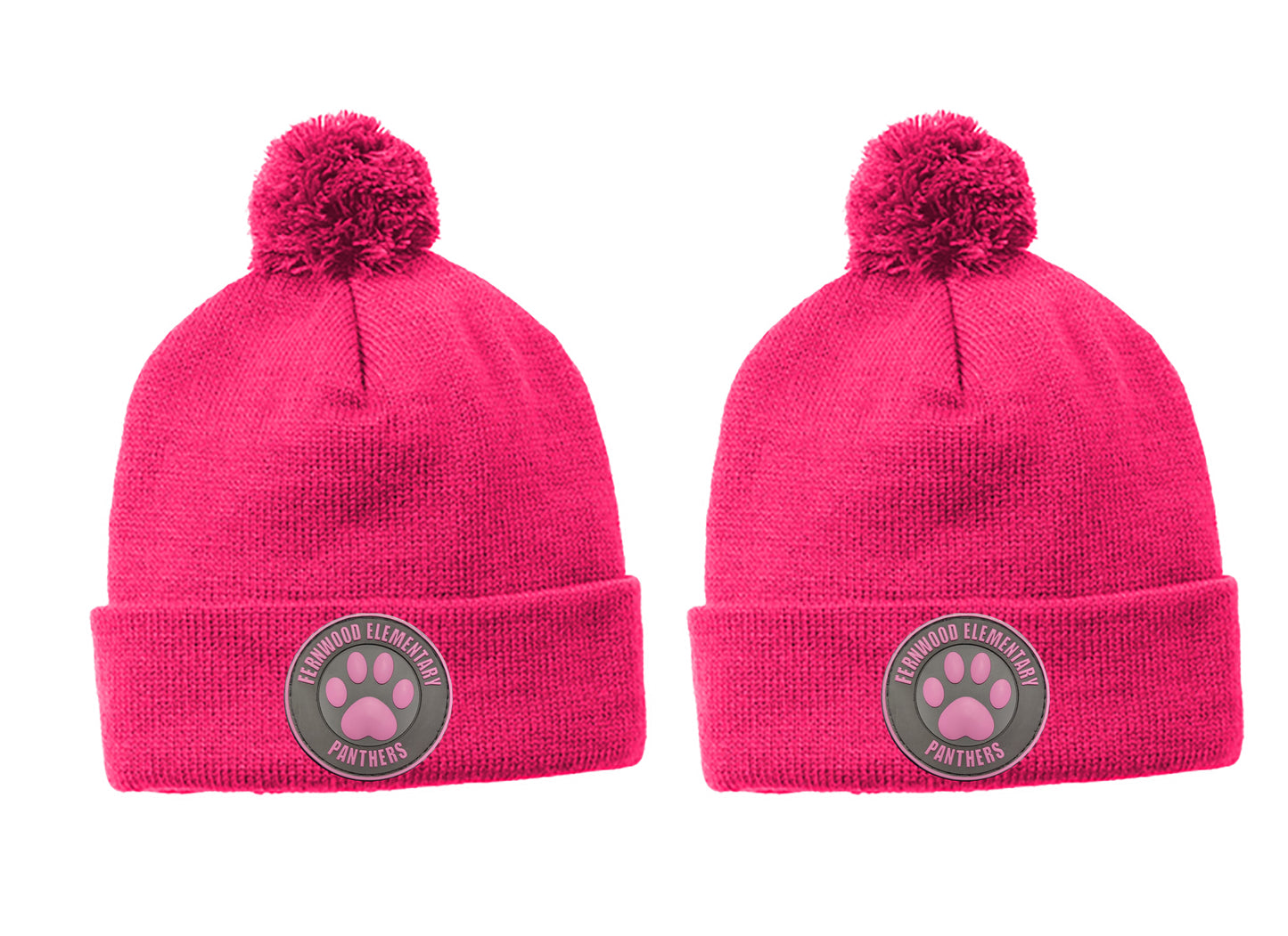 Fernwood Panther Pride Pom Pom Beanie