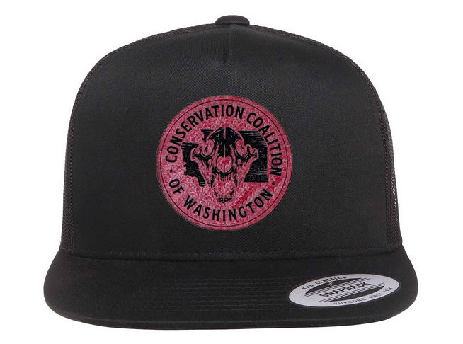 Conservation Coalition of Washington State – Black Flat Bill Hat