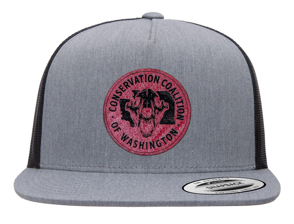 Conservation Coalition of Washington State – Heather Grey Flat Bill Hat