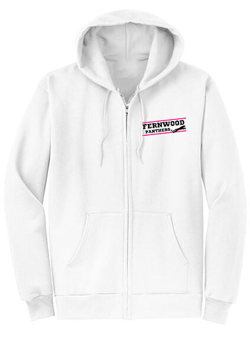Fernwood Adult Fleece Full-Zip Hooded Sweatshirt