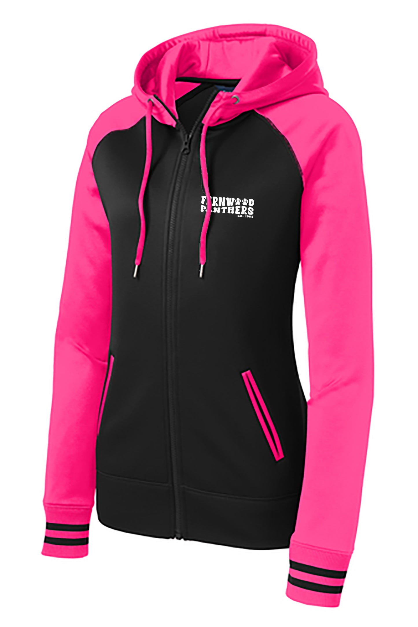Women's Sport-Wick® Varsity Fleece Full-Zip Hooded Jacket