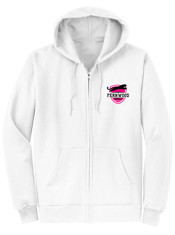 Fernwood Adult Fleece Full-Zip Hooded Sweatshirt
