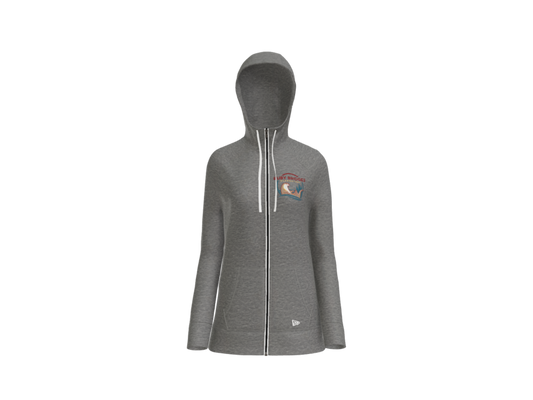 New Era® Women's Sueded Cotton Blend Full-Zip Hoodie