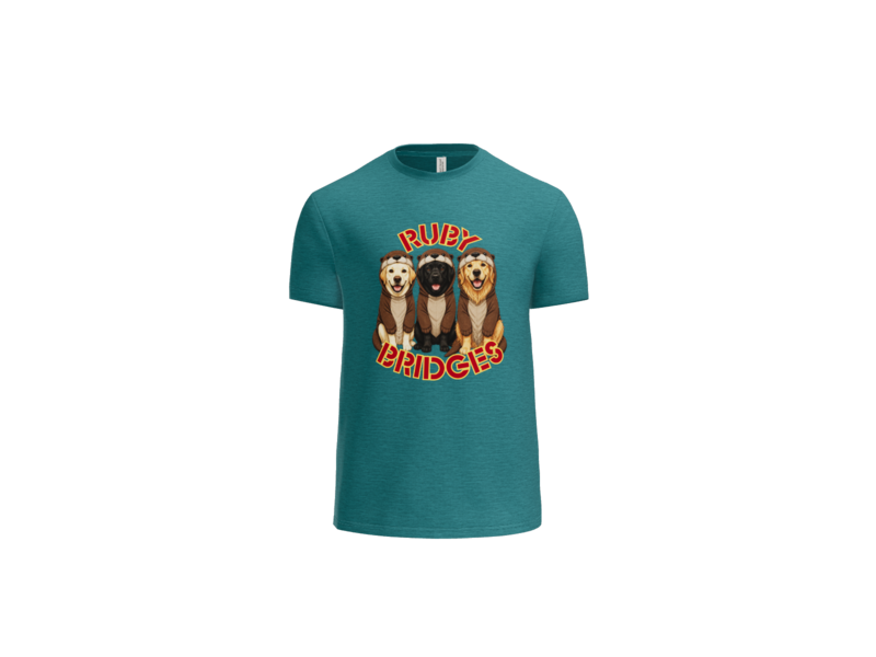 Ruby Bridges Elementary – Mo, Cinder & Nepal Trio T-Shirt (Adult)