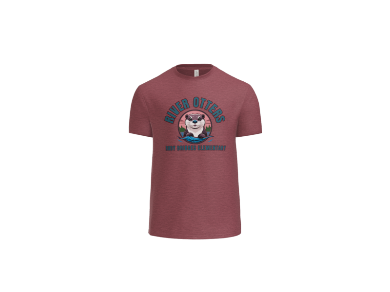 Ruby Bridges Elementary – River Otters 2026 Adult CVC Tee