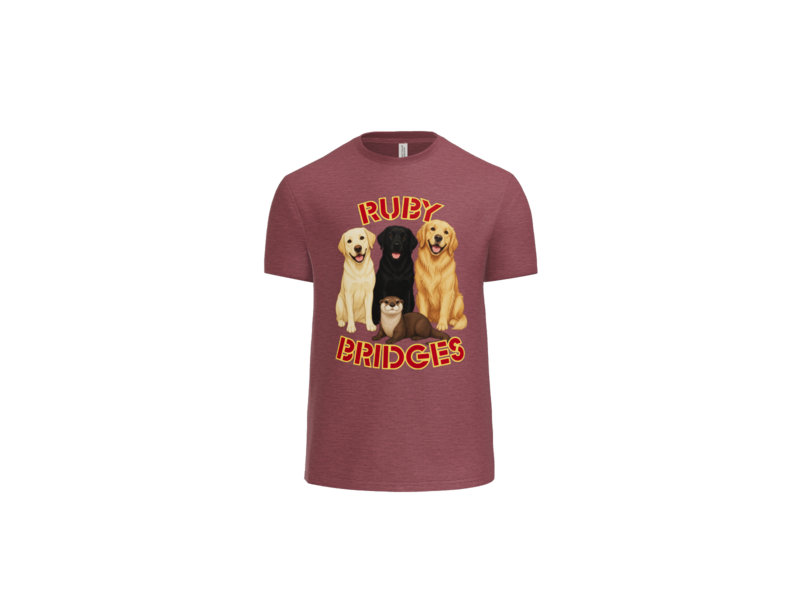 Ruby Bridges Elementary – Mo, Cinder & Nepal Trio T-Shirt (Adult)