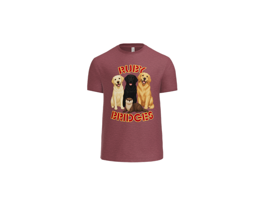 Ruby Bridges Elementary – Mo, Cinder & Nepal Trio T-Shirt (Adult)