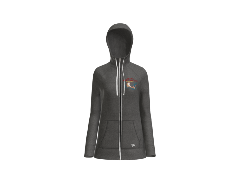 New Era® Women's Sueded Cotton Blend Full-Zip Hoodie