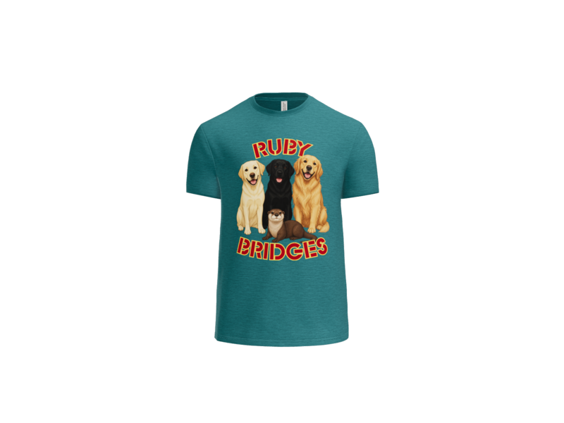 Ruby Bridges Elementary – Mo, Cinder & Nepal Trio T-Shirt (Adult)