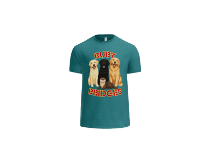 Ruby Bridges Elementary – Mo, Cinder & Nepal Trio T-Shirt (Adult)