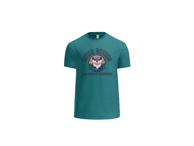 Ruby Bridges Elementary – River Otters 2026 Adult CVC Tee