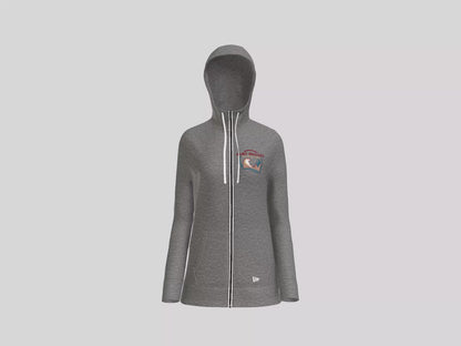 New Era® Women's Sueded Cotton Blend Full-Zip Hoodie