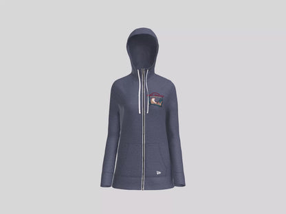 New Era® Women's Sueded Cotton Blend Full-Zip Hoodie