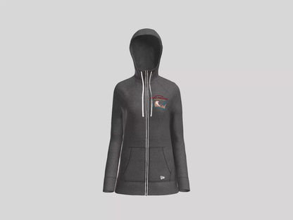 New Era® Women's Sueded Cotton Blend Full-Zip Hoodie