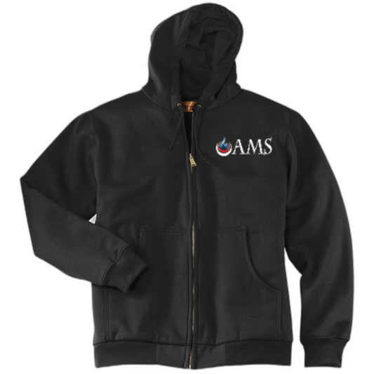 CornerStone® - Heavyweight Full-Zip Hooded Sweatshirt with Thermal Lining.  CS620